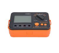 Eujgoov Milliohmmetro Digitale, Tester a Bassa Resistenza a 4 Fili da | Design Portatile e Portatile, Custodia in ABS, Gamma Manuale a 6 Marce, Retroilluminazione LCD e Conservazione dei Dati,