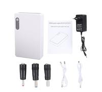 Eujgoov Mini UPS 10400 MAh DC 2A USB 2A Tipo C 3A 2A 1.67A Indicatore di Alimentazione Senza Interruzioni Protezione Intelligente Sicuro per Interruzioni di Corrente Router Modem (Spina europea)