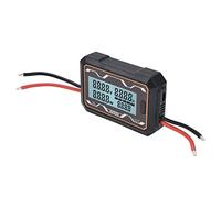 Eujgoov Misuratore di Potenza DC ABS Display Digitale 0-60V (150A)