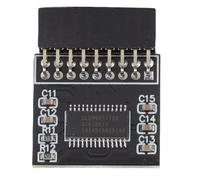 Eujgoov Modulo di Sicurezza TPM 2.0, Protezione della Crittografia per 18 Pin, Interfaccia LPC, Piattaforma 7, 8.1, 10 con Chipset B550, B450, B460