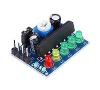 Eujgoov Modulo Indicatore di Livello KA2284, Misuratore di Potenza LED Compatto per Sistemi Audio, Controllo Segnale CA/CC Regolabile 3,5 V-12 V