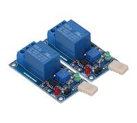 Eujgoov Modulo Interruttore relè Sensore di umidità con Sensore HR202 5V DC PCB AC250V 10A per Distribuzione di Espansione Scheda Trigger Controllo Potenza