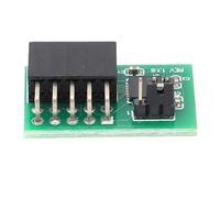 Eujgoov Modulo Processore di Sicurezza, Sostituzione Stabile del Modulo di Sicurezza PCB TPM 2.0 a 10 Pin per AOM-TPM-9670V, Multiuso, Risparmio Energetico, Compatibile con Memory Stick