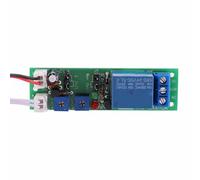 Eujgoov Modulo Timer Ciclo Ritardo 2 Pezzi, DC 5V 12V 24V Regolabile On Off 0-24H con Isolamento Ottico per, Test Ripetitivi, Pompa Acquario
