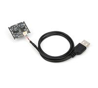 Eujgoov Modulo Webcam del Modulo Fotocamera USB HD 1MP con Manuale FOV 50 ° FOV OV9726 per WinXP/Win7/Win8/Win10/OS X//