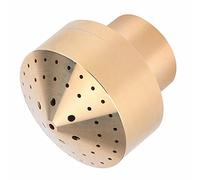 Eujgoov Motivano d'Acqua a Grappolo Spray per Ugello di Ottone con Flussi Trasparenti per Stagno da Giardino, Parchi di Divertimento, Musei (4 Minuti da 20 mm Denti Interni)