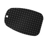 Eujgoov Motorcycle Kickstand Pad Nero ABS Side Stand Support Plate 9 X | Pad per cavalletto per moto Piastra di supporto per cavalletto laterale in ABS nero Base antiscivolo da 9 x 5,7 cm Aiuta a