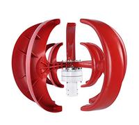 Eujgoov Mulino a in Fibra di Nylon Generatore Eolico 400 W Mini Kit Mini Kit a Magneti Permanenti per Mulino a Verticale, Involucro in Lega di Alluminio, Adatto per Generatore Eolico (24V)