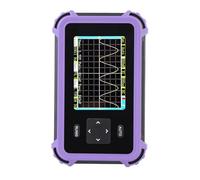 Eujgoov Oscilloscopio Digitale Portatile, Larghezza di Banda 1MHz, 8.3s, 800vpp, Schermo 2.8in per Test Elettronici, Misurazioni Accurate, Schermo Ad Alta Risoluzione, capacità di