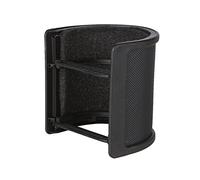 Eujgoov Parabrezza per Microfono, Morsetto Regolabile con Filtro Anti-pop a Strato di Schiuma di Tipo U per la Registrazione Vocale, Riduce il Rumore con Materiale ABS Resistente