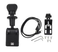 Eujgoov PC USB SIM Truck Hand Brake Adatta ETS2 SIM Racing Game Handbrake Compatibile con G27 G29 G923 T300RS T GT HB-1031-BK