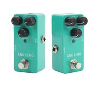Eujgoov Pedale Delay Analogico True Bypass, Lega di Alluminio, Nastro Caldo Come Eco, Dimensioni Compatte, Tre Manopole Intuitive per Musicisti