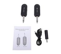 Eujgoov per Chitarra Wireless Trasmettitore Wireless per Chitarra Adattatore Audio Portata 150 M 8 Ore di Riproduzione Batteria Incorporata da 900 MAh Tipo C Ricarica Rapida con (1 a 1)