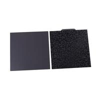 Eujgoov Piastra di Costruzione PEI per Stampanti 3D, Foglio PEI Testurizzato su Entrambi i Lati con Base Magnetica, Piattaforma in Acciaio per Molle Ad Alta Temperatura 430x430 Mm per