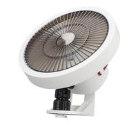 Eujgoov Piccola Ventola a Parete Mini Ventola Oscillante con Telecomando a 3 velocità per per la Camera da Letto per Ufficio Garage