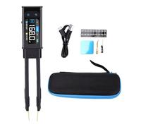 Eujgoov Pinzette SMD Tester per Componenti Misuratore da 100 KHz Induttore Condensatore Resistore Multimetro Serie di Scansione a Banda Completa Modalità Parallela