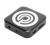 Eujgoov Player MP3 Portable Memory Espandibile dei Giocatori di Piccoli Musics Durata Batteria per Viaggiatori e Pendolari Muscoli Addominali (BLACK)