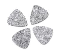 Eujgoov Plettri per Chitarra Sottili da 10 Pezzi Plettri per Ukulele in Feltro di Lana Accessori Discambio per Plettro per Chitarra per, Ukulele (GRAY)