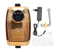 Eujgoov Pompa Booster Automatica, Pompa a Pressione Dell'acqua, Nucleo Motore in Ottone, IP56, Scaldabagno per Piccole Famiglie a Basso Consumo Energetico, Irrigazione del Giardino (Spina UE