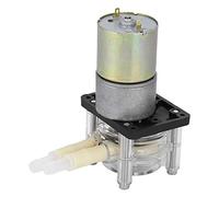 Eujgoov Pompa Peristaltica con Guscio in PC Autoadescante per Uso Industriale, Rullo Regolabile e Motore Durevole Pompa Dosatrice da 12 V per Applicazioni di Bevande e Lavanderia (24V)