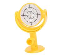 Eujgoov Riflettore per Stazione Totale 60 Mm, Prisma Riflettente Target MP103-B con Base di Supporto Inclinabile per Layout di Costruzione e Topografia