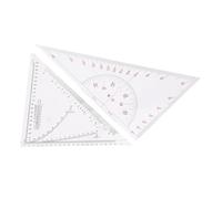 Eujgoov Righello per Disegno Grafico, Strumento di Navigazione in Acrilico, 2 Righelli Paralleli da 405 Mm per la Navigazione Marittima e il Tracciamento di Mappe