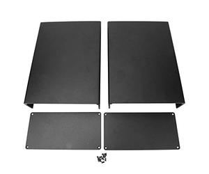 Eujgoov Scatola di Raffreddamento in Alluminio Tipo Diviso, Finitura Anodizzata Opaca Sabbiata Professionale Custodia Elettronica Dissipazione del Calore, per Controller GPRS Scheda