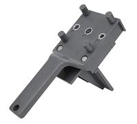Eujgoov Self -centraggio di Dowel Jig per Carpenteria, Utensili per Trapano per Trapano per Trapano per Foro Punzonatura, Materiale ABS (GRAY)