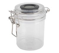 Eujgoov Serbatoio di Memoria di Colla per Occhia Eyeline di Contenitori Sigillati più Efficienti per Studi di Bellezza e Appassionati Trasparenti 250 Ml di Ciglia - Vetro di Stoccaggio