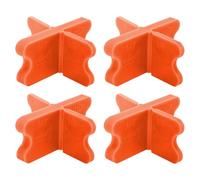 Eujgoov Set da 4 Distanziatori Per Decking - 4 Spessori - Strumento di Allineamento in Plastica PP - 1/16, 1/8, 3/16, / di Pollice - Per L'Installazione (pezzi)