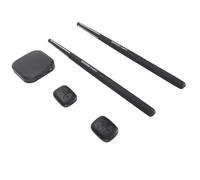 Eujgoov Set di Batteria Tascabile Ad Aria con Tecnologia 3D Motion Sensing, Batteria Virtuale per Principianti, Adulti con Bacchette, Pedali, 7 Suoni, Cavo AUX, Scatola e Custodia