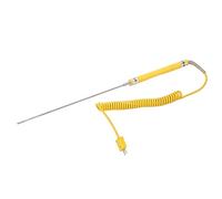 Eujgoov Sonda Termocoppia Tipo K, Sensore di Temperatura in Tecnopolimero con Risposta Rapida per Rilevamento di Liquidi d'olio da -50 a 500 ℃, Compatibile con Termometri di Tipo K