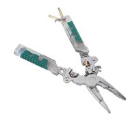 Eujgoov Spellafili Multifunzione, Pinza Crimpatrice Pieghevole con Tester di Tensione e Impugnatura Antiscivolo, per Cavi da 0,8 Mm a 2,6 Mm Installazione Residenziale Cablaggio