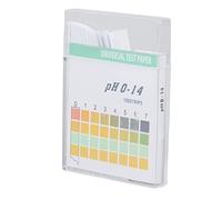 Eujgoov Strisce Reattive PH 0-14, 100 Pezzi, Risultati in 60 Secondi | Carta PH, Carta, Cosmetici, Acqua, Suolo, Scala Colori, Scatola Porta Oggetti, Accesso Facile, Uso Universale, Uso Quotidiano
