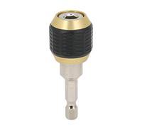 Eujgoov Supporto per Punte da Trapano, Adattatore per Cambio Rapido di Prolunga per Punte da Trapano con Attacco Esagonale da 1/4 pollice per Trapano Elettrico(60mm)