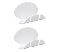 Eujgoov Supporto per Sensore a Raggi X da 2 Pezzi Supporto a Parete per Sensore a Raggi X con Adesivo per la Gestione dei Cavi Realizzato in Acrilico Perforazione Necessaria