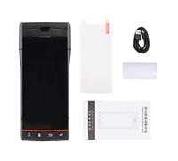 Eujgoov Terminale POS Portatile con Stampante Android 9.0 PDA per il Magazzino del Ristorante Supermercato (Black with scanner function)