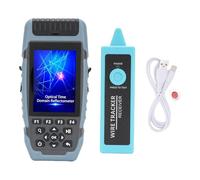 Eujgoov Tester in Fibra Ottica OTDR, Riflesso del Dominio del Tempo Ottico con Touch Screen LCD a Colori 3,5 Pollici per Reti di Accesso FTTX Fibre