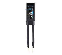 Eujgoov Tester per Componenti SMD, Misuratore con Range Automatico con Scansione a Frequenza Completa da 10 KHz, Tester di Tensione di continuità Diodi per Componenti SMD e a Foro