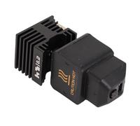 Eujgoov Ugello in Acciaio Indurito Stampa di Stampa a Testa di Silicone Sostituzione Hotetende per Lab A1 A1 Mini Combo AMS Lite 3D Stampante 3D con Tavola di Calore in Lega TI Ni CR (0,2 mm)