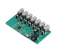 Eujgoov USB 2.0 Hub Modulo, PCB 7 Porte Adattatore Estensione con Driver | Modulo hub USB 2.0, adattatore di estensione USB PCB a 7 porte con plug-play gratuito, indicatori LED, scheda di espansione