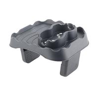 Eujgoov Vassoio da Tavolo Regolabile per Vasca Idromassaggio, Materiale TPU con 2 Portabicchieri, Design a Clamp/Holder e Drenaggio per Il Relax a Bordo Piscina (Grey)