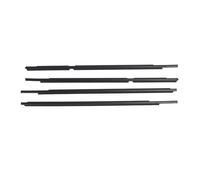 Eujgoov Weatherstrip per Porte per Auto in Gomma Premium con 68180-52100, Guarnizione a 4 Pezzi Set Nero per 2005-2011, VITZ 2005-2010