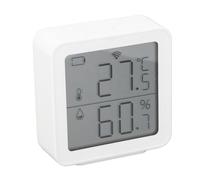 Eujgoov Wifi -Smart -Temperatura Air Umidità Air Sensore per Serra Nella Stanza di Casa Diverse modalità di Temperatura, Rapporto Online, Progettazione a Prova di Manipolazione, Basso Consumo di