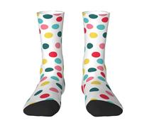 EujGvboU Calzini con orso d'ape, calzini casual, divertenti e unisex, idea regalo per donne, uomini, adolescenti e adulti, Bellissimi pois, Taglia unica