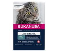Eukanuba Adult Grain Free Salmone Crocchette per gatto - Set %: 2 x 10 kg