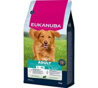 Eukanuba Mangime secco per cani con agnello e riso per razze di taglia grande, mangime secco premium per cani adulti, 12 kg