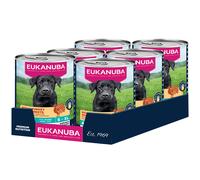 EUKANUBA Cibo umido per cani con tacchino e carota, Alimento umido premium senza cereali per cani adulti, 6 barattoli da 400 g