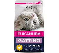 Eukanuba Kitten Healthy Start Crocchette per gatti - 2 kg