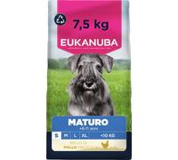 EUKANUBA Mature Small Breeds Chicken 7,5 kg cibo secco per cani adulti di piccole razze ricco di pollo fresco